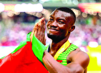 Hugues Fabrice Zango, triple-sauteur burkinabè : « Mon héritage n’est pas que sportif… »