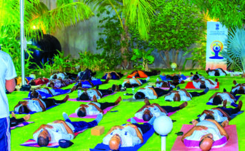 Journée internationale du yoga : Un avant-gout chez l’ambassadeur de l’Inde