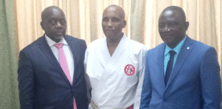 Ministère des Sports et des Loisirs : Daouda Azoupiou félicite la Fédération Burkinabè de Karaté-do