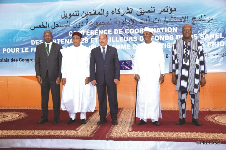 Financement du G5 Sahel : Des partenaires promettent plus de 1500 milliards de F CFA