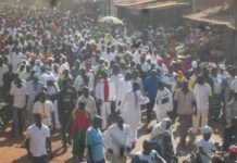 Soutien aux forces de défense et de sécurité: Une marée humaine dans les rues de Dédougou
