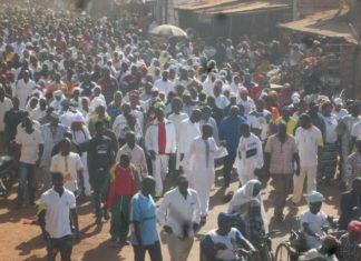 Soutien aux forces de défense et de sécurité: Une marée humaine dans les rues de Dédougou