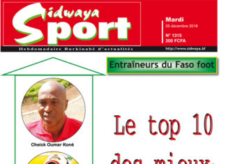 Une sport du 25 12 2018