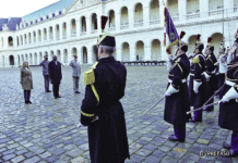 Le président Kaboré reçoit les honneurs à l’Hôtel des Invalides