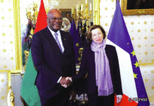 Séance de travail avec Florence Parly