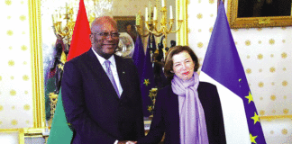 Séance de travail avec Florence Parly