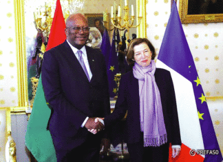 Séance de travail avec Florence Parly