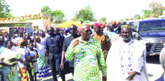 11-Décembre 2018 : Le président du Faso accueilli en grande pompe