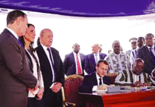 Visite du chef de l’Etat en France