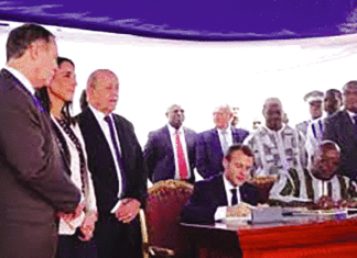 Visite du chef de l’Etat en France