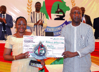 Recherche scientifique: Martine Diallo/Koné sur la plus haute marche