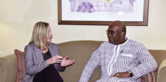 Audiences du Président du Faso : La question sécuritaire débattue avec l’Union européenne et les Nations unies