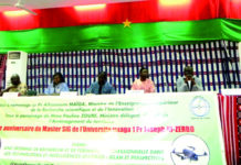 Université Ouaga 1 Pr Joseph-Ki-Zerbo: Le Master en SIG souffle ses dix bougies