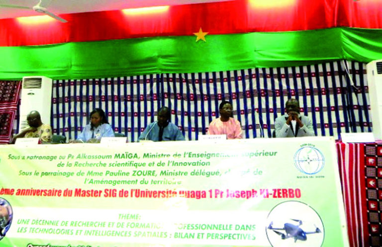 Université Ouaga 1 Pr Joseph-Ki-Zerbo: Le Master en SIG souffle ses dix bougies