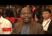 Le journaliste Karim Badolo en formation en Chine