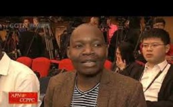 Le journaliste Karim Badolo en formation en Chine