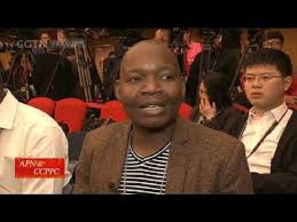 Le journaliste Karim Badolo en formation en Chine