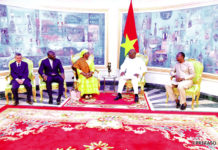 SEERA 2019 : le président du Faso, félicité pour son implication