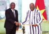 Burkina/Côte d’Ivoire: le ministre Hamed Bakayoko au palais de Kosyam