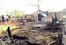 Incendie au marché de Arbollé : des dégâts matériels enregistrés