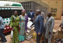 Soutien aux personnes vulnérables : La CEN-SAD apporte des vivres et des ambulances