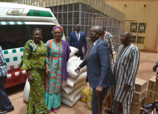 Soutien aux personnes vulnérables : La CEN-SAD apporte des vivres et des ambulances