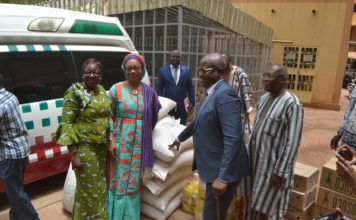 Soutien aux personnes vulnérables : La CEN-SAD apporte des vivres et des ambulances