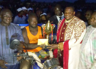 Tournoi de lutte de Pankélé/11e édition : Eloi Zerbo récupère sa couronne