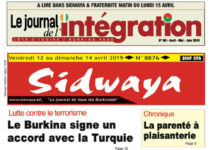 Une du 12 avril 2019