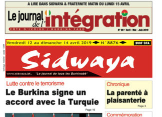 Une du 12 avril 2019