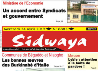 Une Sidway du 24 04 2019