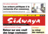 Une Sidwaya du 05 04 2019