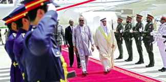 Défis sécuritaires : Le prince héritier d’Abu-Dhabi promet accompagner le Burkina