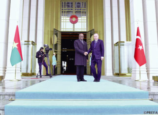 Lutte contre le terrorisme : Le Burkina signe un accord avec la Turquie