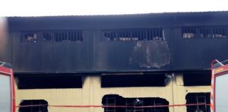 Ouagadougou : Fire of store of the bookstore DIACFA