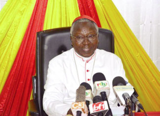 Pâques 2019 : Le Cardinal Ouédraogo appelle à prier pour la paix