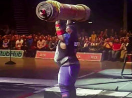 Strongman Log-lift : Iron Biby, désormais le seul homme fort du monde