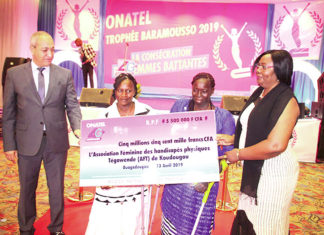 L’association féminine des handicapés Teegawendé, lauréate