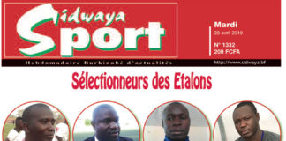 Une Sport du 23 avril 2019