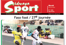 Une Sidwaya Sport du 30 avril 2019