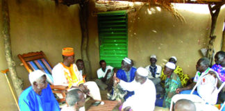 Canton de Konkistenga : Naaba Saaga honore ses ancêtres