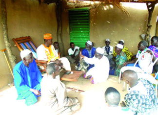 Canton de Konkistenga : Naaba Saaga honore ses ancêtres