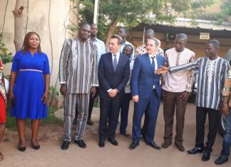 L’ambassadeur français aux Editions Sidwaya