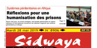 Une Sidwaya du 28 05 2019