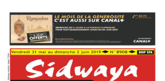 Une Sidwaya du 31 05 2019