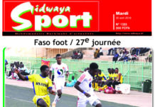 Sidwaya Sport du 30 avril 2019