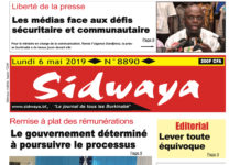Une Sidwaya du 06 05 2019