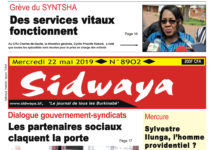 Une Sidwaya du 22 05 2019
