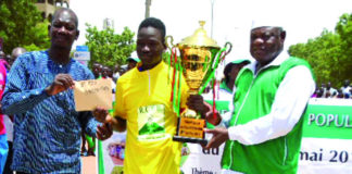 8e Grand prix cycliste des caisses populaires : Antoine Zoma débute son palmarès