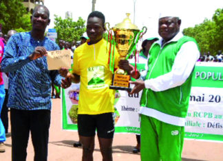 8e Grand prix cycliste des caisses populaires : Antoine Zoma débute son palmarès